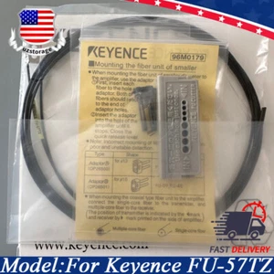 Sensore fibra ottica Keyence FU-57TZ FU57TZ FU 57TZ nuovo con scatola - Foto 1 di 6