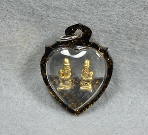 Couple Lady Fetish Talisman Statue Thai Buddha Amulet Holy LOVE CHARM SEX #1 - Picture 1 of 4