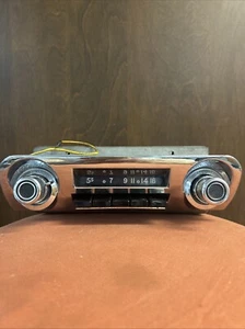 1959 1960 Chevrolet Impala Bel Air Biscayne Push Button Radio Rear Speaker OEM  - Picture 1 of 22