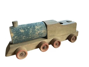 Vintage Holzspielzeug Eisenbahn - Bild 1 von 6