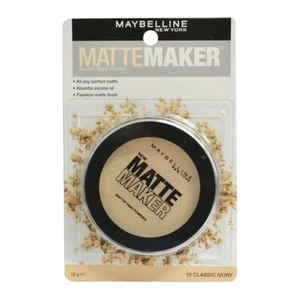 Maybelline Matte Maker All-Day Mattifying Powder 10 Classic Ivory - Picture 1 of 1