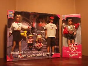Barbie Disneyland Resort Vacation (4 Puppen Set) & Barbie Disney World NRFB - Bild 1 von 10
