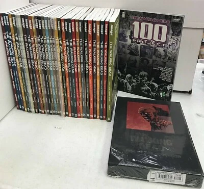 The Walking Dead Huge Collections Trades #1 to #32 + Walking Dead Slipcase +More - Image 1 of 4