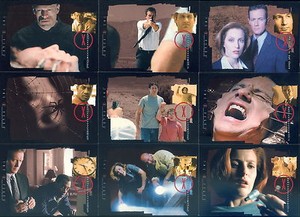 THE X-FILES SEASON 8 2002 INKWORKS COMPLETE BASE CARD SET 90 TV