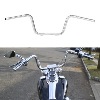 Manillar de 1-1/4" apto para Harley Sportster XL 883 1200 FLST 10" Rise Ape Foto 1 de 4