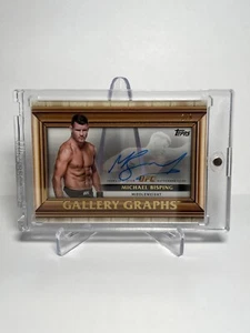 2024 Topps Knockout GOLD GALLERY GRAPHS AUTO Michael Bisping GYG-MBG /8 eBay 1/1 - Picture 1 of 3