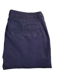 All Saints khakifarbene Herrenhose W32 L28 blau Stretch schwere Baumwolle - Bild 1 von 10