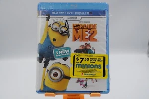 Despicable Me 2 (Blu-ray Disc, DVD and Digital HD UltraViolet) NEW Sealed! - Imagen 1 de 3