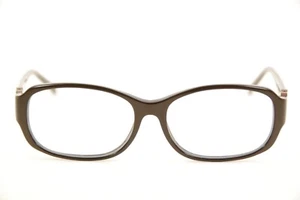 Authentic Chanel 3130-B c.638 52mm Brown Camellia Glasses Frames Italy - Picture 1 of 7