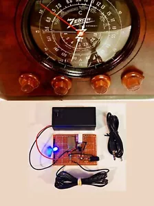 AM Transmitter - Stream to Your Vintage Tube Radio - 3.5mm Aux, Mp3, Bluetooth - Picture 1 of 3