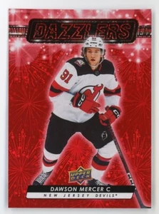2023-24 Upper Deck Series 2  Dazzlers RED DAWSON MERCER - Picture 1 of 2