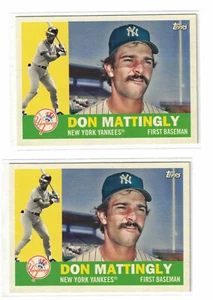 DON MATTINGLY 2017 TOPPS ARCHIVES Card #95 NM-MT Condition LOT OF 2 - Picture 1 of 2