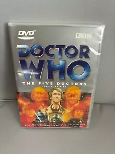 DOCTOR WHO: THE FIVE DOCTORS (SPECIAL EDITION) DVD PETER DAVISON NEW SEALED UK - Picture 1 of 2