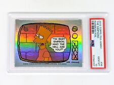 2013 Topps 75th Anniversary Rainbow Foil #96 The Simpsons PSA 10 Bart Simpson
