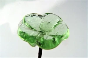 MARAVILLOSO SOMBRERO CRISTAL MARGARITA VERDE HP-160 - Imagen 1 de 2