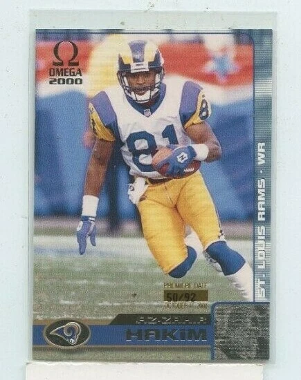 AZ-ZAHIR HAKIM 2000 Pacific Omega Premiere Date Parallel #D /92 - Image 1 of 1
