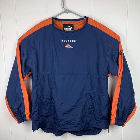 Puma Denver Broncos Windbreaker Blue Mens Medium Cover