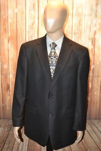 Hart Schaffner Marx Men Loro Piana Cashmere Gold Trumpeter Blazer Sz 42L - Picture 1 of 12