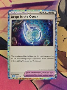 Drops in the Ocean 021/034 Trading Card Game Classic Holo - Picture 1 of 2