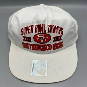 Gorra De Colección San Francisco 49ers Super Bowl Champs Logo 7 Snap Back Gorra Nueva Hombres - Imagen 1 de 9