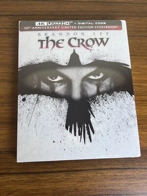The Crow 4K UHD & Digital LE Steelbook Walmart Exclusive In Hand Ships Asap - Image 1 of 3