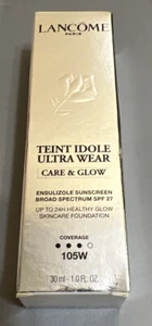 Lancome ~ Teint Idole Ultra Wear ~ Pflege & Leuchten - 105 W authentisch Neu im Karton! 02/24 - Bild 1 von 3