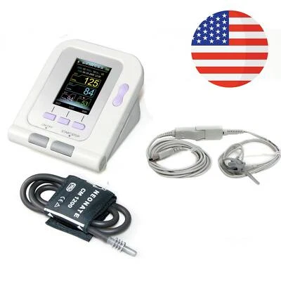 Presión arterial digital a color, monitor de ritmo cardíaco nuevo en caja, sonda para bebés, SW Foto 1 de 4