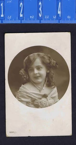 Samson Brothers REAL PHOTO RPPC Postcard Girl Portrait- McGregor to Port Norfolk - Picture 1 of 1