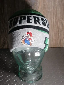 Nintendo Super Mario Tejido Superstar Boys Gorro/Sombrero de Invierno - Imagen 1 de 6