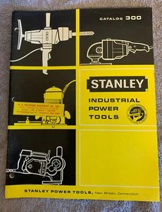 Stanley Industrial Elektrowerkzeuge 1964 Katalog 300, Preisliste 301, Einsätze 1 & 1A - Bild 1 von 4