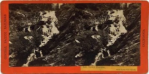 C.P.R.R Serie Hart/Watkins # 248 Lower Cascade Falls Años 1860 - Imagen 1 de 2