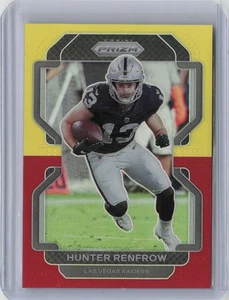 Hunter Renfrow 2021 Panini Prizm Red & Yellow Prizm /39 #176 - Bild 1 von 2