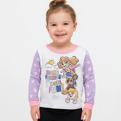 Camisa de pijama de manga larga Paw Patrol para niñas pequeñas - talla 3T  Foto 1 de 4