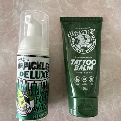 Dr Pickles Tattoo Balm and Foam Wash Bundle - Brand New & Free Post - image 1 of 4