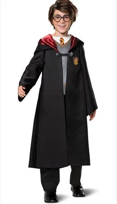 Disfraz de Halloween para niño talla M (7-8) HARRY POTTER bata con capucha y camisa Foto 1 de 4