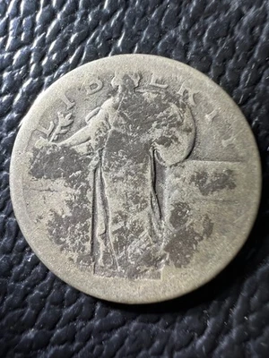 Standing Liberty Quarter  (90%) Silver 25C US Mystery Coin - Image 1 of 2