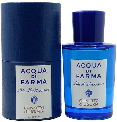 ACQUA DI PARMA BLU MEDITERRANEO CHINOTTO DI LIGURIA EDT SPRAY 2.5 Oz / 75 ml NEW - Image 1 of 4