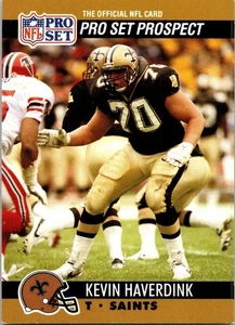 1990 Kevin Haverdink 70 Saints 742 National Football League Sport Trading Card - Picture 1 of 2