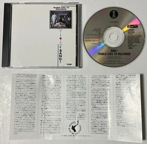 Frankie Goes To Hollywood Bang! Vintage Japanese CD 1986 ZTT Holly Relax War - Picture 1 of 5