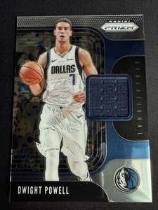 Dwight Powell 2019-20 Panini Prizm Sensational Swatches Patch #SS-DPL Mavericks - Picture 1 of 2