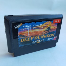 Deep Dungeon IV Asmik pre-owned Nintendo Famicom NES Tested