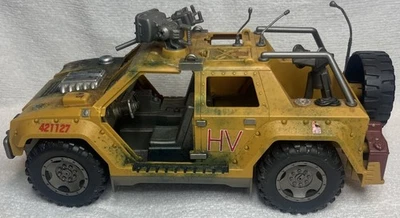 Lanard The Corps 2006 Military Vehicle Jeep Humvee 11" Missing Back Gun Patina - Image 1 of 4
