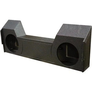 DUAL 12" UNDERSEAT DOWNFIRE SUBWOOFER ENCLOSURE for 2019-2025 DODGE RAM CREW CAB - Picture 1 of 2