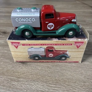 Liberty/Spec Cast Conoco 1937 Chevy Tanker Bank 7" 1995 Limited Edition - NIB - Picture 1 of 10