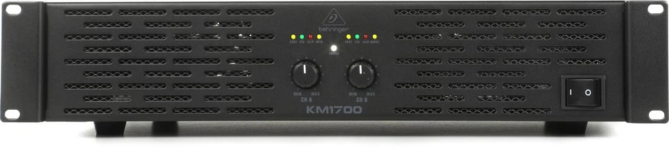 Behringer KM1700 1700W 2-channel Power Amplifier - Image 1 of 4