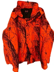 Gamehide Parka Deerhunter Blaze Orange Mens Sz 3XL Hunting Insulated Heat Tech - Picture 1 of 13
