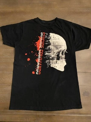 Camisas Industriales Suicide Commando See You In Hell Talla Mediana Camiseta De Colección Foto 1 de 4