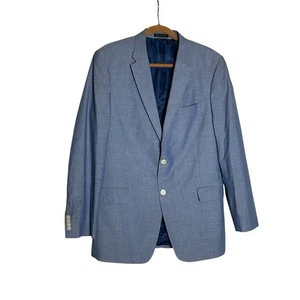 Chaqueta Blazer Tommy Hilfiger Hombre Azul 100% Algodón Talla L42 - Imagen 1 de 5