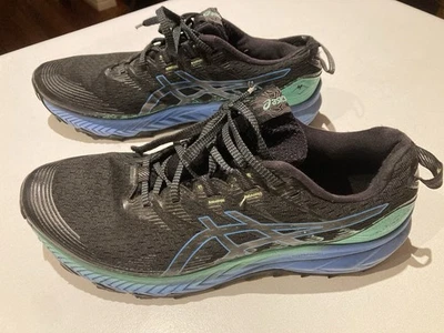 Asics Gel-Trabuco 10 Blue / Black & Green, Men’s Sz 12 US, Great Condition - image 1 of 4