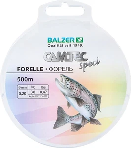 Trucha Balzer Camtec Speci | Cuerda monofilamento 500 m pez objetivo pesca 0,20 - 0,25 mm - Imagen 1 de 4